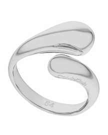 Calvin Klein Nadčasový oceľový prsteň Sculptured Drops 35000192 52 mm.