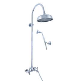 RAV SLEZÁK Morava sprchový systém s kohútikovou batériou chróm mk581.0/3 MK581.03.