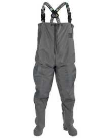 Preston innovations brodiace nohavice heavy duty chest waders - eu 46 / uk 12.
 •Vyrobené z robustného materiálu 420D •Vstavané topánky •Elastické nastaviteľné ramienka •Hrudné chrániče po celej dĺžke •Vystuženie kľúčových oblastí •Dostupné v širokej škále veľkostí (EU 41-46)