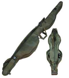 Sonik obal na prúty bank-tek 3 rod compact sleeve - 13 ft.
 Vlastnosti: •Všetky modely môžu pojať ďalšie dva prúty •Zosílená špička a spodná časť obalu •Postranné vrecká na podberák, vážiaci sak a vidličky •Rozširujúce bočné vrecko na uloženie brolly •Plne vypodšívkované a polstrované •Kompatibilný s veľkokapacitnými navijakmi a 50mm očkami • Materiál Camo Bank-Tek HD 600D PVC •Dve vonkajšie vrecká na olova •Dve madlá pre ľahké nakladanie do auta a polstrovaný ramenný popruh