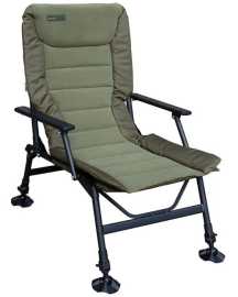 Sonik kreslo bank-tek armchair.
 Vlastnosti: • Stredne vysoký chrbát s polstrovaným fleecovým vankúšom •Odolný materiál 600D a fleece •Uzamykací systém na predných a zadných nohách •Rýchle a pohodlné •Nastaviteľná dĺžka nôh a pätky proti blatu •Pohodlné podrúčky •Transportné rozmery: 57 x 66 x 16 cm •Výška sedu: 34-46 cm •Šírka sedadla: 47 cm •Hĺbka sedadla: 43 cm •Výška chrbta: 60 cm