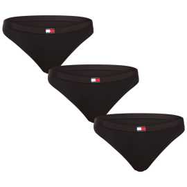 3PACK dámske tangá Tommy Hilfiger čierne (UW0UW06139 0XK) M.
Hľadáte tangá, ktoré dokonale padnú väčším veľkostiam a ponúkajú štýl aj pohodlie?
Mäkká bavlna, ktorá sa prispôsobí vašim potrebám
Tanga sú vyrobené z kvalitnej bavlny s prímesou elastanu.
Nadčasový štýl, ktorý si zamilujete
Klasické farby v kombinácii s jemnou tkanou gumou, na ktorej je logo Tommy Hilfiger, dodávajú tangám športový nádych a zároveň pôsobia elegantne a žensky.
Prečo si zamilujete tangá Tommy Hilfiger

Pohodlný strih, ktorý sa prispôsobí väčším veľkostiam.
Kvalitný a priedušný bavlnený materiál.
Štýlový a zároveň praktický dizajn s elastickou gumou s ikonickým logom.

Tommy Hilfiger je značka pre všetky moderné ženy
Spodná bielizeň Tommy Hilfiger predstavuje dokonalú harmóniu medzi klasickým a moderným vzhľadom.
Ako sa starať o tangá Tommy Hilfiger
Aby vaše obľúbené tangá vydržali ako nové, odporúčame dodržiavať tieto pokyny.

Pranie: Per na 30 °C.


Sušenie: Môžeš sušiť v sušičke – zvoľ program s nízkou teplotou, ktorý chráni vlákna a elasticitu.
Žehlenie: Nežehliť – materiál je hladký a ľahko sa udržuje bez potreby žehlenia.

Tip: Staňte sa expertom na údržbu spodnej bielizne vďaka radám v našom článku a doprajte svojim obľúbeným kúskom starostlivosť, ktorú si zaslúžia.