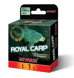 Mivardi vlasec royal carp brown 5000 m-priemer 0,255 mm / nosnosť 8,3 kg.