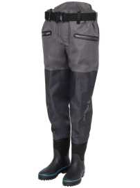 Kinetic brodíiacei nohavice x5 waist boot foot boulder grey - 44/45.
 •Ľahký a veľmi trvanlivý 5 vrstvový materiál •PROxTEX membrána •Vodotesnosť +40.000mm •Priedušnosť +6.000MVP •Japonské švy plne pokryté a prelepené páskou •Ručne vyrábané gumové topánky s nekĺzavou podrážkou •Dve vodeodolné vrecká na prsiach • Silný brodiaci pás a pásky na dotiahnutie pása