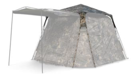 Nash šilt bank life blockhouse camo pro skull cap.
 Súčasťou balenia sú Nash T-kolíky a prepravná taška