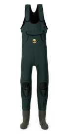 Behr neoprenové prsačky highback neo-veľkosť 47-48.
 všetky švy sú profesionálne zošité a dvojito podlepené technológiou, ktorá sa používa pre profesionálnu potápačskú výstroj
 
 
  
 
 
 
 zosilnené kolenné časti pre dlhšiu životnosť 
 robustné PVC topánky (nemajú vnútri neoprén) 
 protišmyková podrážka 
 vysoko kvalitné 4mm neoprén používaný pre potápačskú výstroj 
 náprsné vrecko s dvoma menšími vreckami na zahriatie rúk 
 Materiál: 90% neoprén + 10% nylon