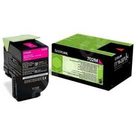 Lexmark 70C20M0 purpurový (magenta) originálny toner.
Originálny toner = záruka priamo od výrobcu tlačiarne
100 % použitie v tlačiarni - bezproblémové fungovanie s vašou tlačiarňou
Použitím originálnej náplne predlžujete životnosť tlačiarne
Osvedčená špičková kvalita - vysoko kvalitná a spoľahlivá tlač originálnou tlačovou kazetou od prvej do poslednej stránky
Trvalé a profesionálne výsledky tlače - dlhodobá udržateľnosť tlače
Kratšia prodleva pri tlači stránok
Garancia Vašej spokojnosti s použitím našej originálnej náplne
Zabezpečujeme bezplatnú recykláciu originálnych náplní
Zlyhanie náplne v menej ako 1% prípadov
Jednoduchá a rýchla výmena náplne

Kód výrobcu: 70C20M0