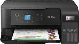 Epson EcoTank L3560 C11CK58403 atramentová multifunkcia.

Technické údaje

Technológia
Metóda tlače: Tlačová hlava PrecisionCore™
Konfigurácia trysiek: 400 trysiek čierna, 128 trysiek pre každú farbu
Min.
Atramentová technológia: Atrament na báze farbív
Tlačové rozlíšenie: 4.800 x 1.200 dpi
Kategória: Samostatné pracovisko, Home Office
Funkcie: Tlač, Skenovanie, kopírovanie

Tlač
Počet farieb: 4
Rýchlosť tlače ISO/IEC 24734: 15 str./min Čiernobielo, 8 Str./min Colour
Rýchlosť tlače: 33 Str./min Čiernobielo (obyčajný papier), 20 Str./min Colour (obyčajný papier)
Čas do vytlačenia prvej strany: Čiernobielo 9 s, Colour 15 s
Farby: Čierna, Azúrová, Žltá, Purpurová
Kapacita náplní: 65 ml

Skenovanie
Rýchlosť jednostranného skenovania (A4 čiernobielo): 11 sec.
Rýchlosť jednostranného skenovania (A4 farebne): 28 sek.
Skenovacie rozlíšenie: 1.200 dpi x 2.400 dpi (horizontálne x vertikálne)
Výstupné formáty: BMP, JPEG, PICT, TIFF, multi-TIFF, PDF, PNG
Typ skenera: Contact image sensor (CIS)

Spracovanie papiera/médií
Počet zásobníkov papiera: 1
Formáty papiera: A4 (21.0x29,7 cm), A5 (14,8x21,0 cm), A6 (10,5x14,8 cm), B5, B6, C6 (obálka), DL (obálka), č.
Duplexná tlač: Manuálna
Kapacita výstupného zásobníka: 30 Listov
Kapacita zásobníka papiera: 100 Listov Štandardná
Vhodná gramáž papiera: 64 g/m2 - 300 g/m2
Spracovanie médií: Tlač bez okrajov (do veľkosti 10 x 15 cm)

Všeobecné informácie
Spotreba energie: 12 W (samostatné kopírovanie, vzor ISO/IEC 24712), 0,8 W (úsporný režim), 7,1 W Pripravené, 0,2 W (vypnutie), TEC 0,15 kWh/týždeň
Napájanie: AC 100 V - 240 V, 50 Hz - 60 Hz
Rozmery výrobku: 375?
Hmotnosť výrobku: 4,3 kg
Max.

Kompatibilné operačné systémy
Mac OS X 10.9.5 alebo novší, Windows 10 (32/64 bit), Windows 11 alebo novší, Windows 7 (32/64 bit), Windows 8 (32/64-bitová verzia), Windows 8.1 (32/64 bit), Windows Server 2008 (32/64bitová verzia), Windows Server 2008 R2, Windows Server 2012 R2, Windows Server 2016, Windows Vista (32/64bitová verzia), Windows XP Professional x64 Edition SP2 alebo novší, Windows XP SP3 alebo novší (32-bit), Windows Server 2003 R2, Windows Server 2003 SP2 alebo novší, macOS 11 alebo novší

Rozhranie: USB, Wi-Fi, Wi-Fi Direct
WLAN zabezpečenie: WEP 64 Bit, WEP 128 Bit, WPA PSK (TKIP), WPA2 PSK (AES), WPA3-SAE(AES)
Tlač z mobilných zariadení a tlač do cloudu: Apple AirPrint, Epson Smart Panel App, Epson Connect (Email Print, Remote Print Driver)
Napájanie: 220 V, 240 V
Obsah dodávky: 4 samostatné 65ml fľaštičky s atramentom (čierna, azúrová, žltá a purpurová) a 1 náhradná fľaštička s čiernym atramentom, Hlavné zariadenie, napájací kábel, Návod na inštaláciu, Záručný dokument
Farba: Čierna

Ďalšie funkcie
LCD displej: Typ: Farebný, Uhlopriečka: 3,7 cm

Ostatné
Záruka: 24 mesiacov u dodávateľa, 50.000 Strany

Výťažnosť pri použití dodaných nádržiek
Výťažnosť čiernobielych stránok: 6.600 Strany
Výťažnosť farebných stránok: 5.900 Strany
 
!
Chcete ZDARMA predĺžiť záruku na 3 roky?