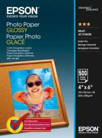 Epson C13S042549 Photo Paper bílý lesklý foto papír 10x15cm 200 g/m2 500 ks.