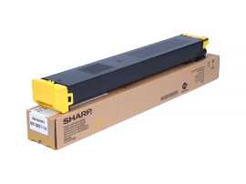 Sharp MX-36GTYA žltý (yellow) originálny toner.
Originálny toner = záruka priamo od výrobcu tlačiarne
100 % použitie v tlačiarni - bezproblémové fungovanie s vašou tlačiarňou
Použitím originálnej náplne predlžujete životnosť tlačiarne
Osvedčená špičková kvalita - vysoko kvalitná a spoľahlivá tlač originálnou tlačovou kazetou od prvej do poslednej stránky
Trvalé a profesionálne výsledky tlače - dlhodobá udržateľnosť tlače
Kratšia prodleva pri tlači stránok
Garancia Vašej spokojnosti s použitím našej originálnej náplne
Zabezpečujeme bezplatnú recykláciu originálnych náplní
Zlyhanie náplne v menej ako 1% prípadov
Jednoduchá a rýchla výmena náplne

Kód výrobcu: MX-36GTYA