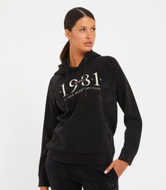 Guess aleta hooded sweatshirt s.
