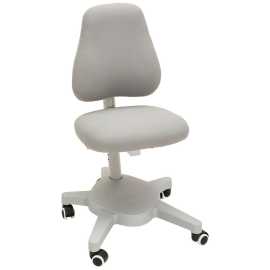 Flexa OTOČNÁ STOLIČKA PRE MLÁDEŽ, jemný džersej, sivá.