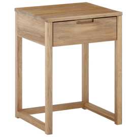 NOČNÝ STOLÍK, dub, farba duba, 45/60/40 cm.