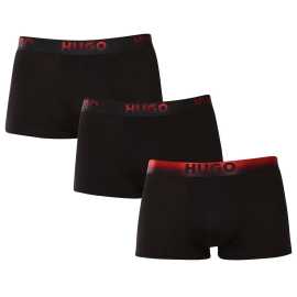 3PACK pánske boxerky HUGO čierné (50549172 001) XXL, trenky.
Stavte na nadčasovú eleganciu a špičkový komfort s pánskymi boxerkami HUGO.
Materiál, ktorý vám dokonale padne
Kombinácia vysokokvalitnej bavlny s prímesou elastanu zaručuje optimálnu kombináciu pohodlia a pružnosti.
Štýl, ktorý hovorí sám za seba
Striedma farebnosť je vhodná pre všetkých mužov, ktorí nemajú radi módne výstrelky.
Prečo si zamilujete boxerky HUGO

Prvotriedny materiál v kombinácii bavlny a elastanu.
Elegantný dizajn v klasických farbách.
Kratšie nohavičky pre väčšie pohodlie.

Spodná bielizeň Hugo pre milovníkov pohodlia a luxusu
Značka spodnej bielizne Hugo patrí do rodiny odevov Hugo Boss a vyniká kvalitnými materiálmi a precíznym spracovaním.
Ako sa starať o boxerky HUGO
Aby vaše obľúbené boxerky dlho vydržali, odporúčame dodržiavať tieto tipy.

Pranie: Per je pri teplote 40 °C.
Sušenie: Boxerky môžeš sušiť v sušičke na šetrný program.
Žehlenie: Pokiaľ je potrebné, žehli ich naruby pri nižšej teplote.

Tip: Staňte sa expertom na údržbu spodnej bielizne vďaka radám v našom článku a doprajte svojim obľúbeným kúskom starostlivosť, ktorú si zaslúžia.