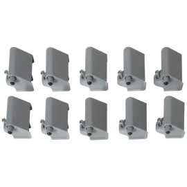 Rauch Möbel TLMIČ DVERÍ, sivá, 5/3/4 cm.