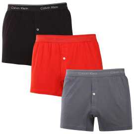 3PACK pánske trenky Calvin Klein viacfarebné (NB4005A-058) L, trenírky.