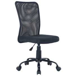 Xora OTOČNÁ STOLIČKA PRE MLÁDEŽ, sieťovina, čierna.