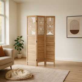 AUTRONIC paraván EF-L175 NAT masív.