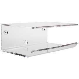 Xora NÁSTENNÁ POLICA, číra, 35/15/28 cm.