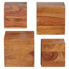 MID.YOU NÁSTENNÝ REGÁL, farba indického palisandra.