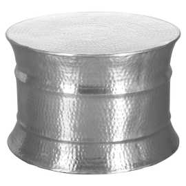 MID.YOU KONFERENČNÝ STOLÍK, strieborná, kov, 62/62/41 cm.