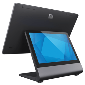 EloPOS Z30, With CFD, 39.6 cm (15,6''), Projected Capacitive, 10 TP, Full HD, USB, USB-C, poweredUSB, BT, Ethernet, Wi-Fi, QCS6490, Android, GMS, grey.