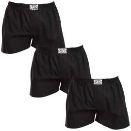 3PACK pánske trenky Styx klasická guma nadrozmer čierne (3E0960) 3XL, trenírky.
Doprajte si štýl a pohodlie s pánskymi šortkami Styx v pestrých farbách a originálnom dizajne.
Mäkký materiál pre celodenné pohodlie
Šortky Styx sú vyrobené zo 100 % bavlny, ktorá ponúka mäkkosť a priedušnosť aj pri celodennom nosení.
Originálny dizajn a pohodlné nosenie
Šortky Styx vnesú do vášho šatníka hravosť a jedinečný štýl vďaka odvážnym farbám a originálnym potlačiam.
Prečo si zaobstarať šortky Styx?

Vyrobené v Českej republike s dôrazom na kvalitu a precíznosť.


Materiál zo 100 % bavlny pre mäkkosť a pohodlie.


Originálne a zábavné vzory, ktoré vás odlíšia.

Kvalita z Českej republiky, to je spodná bielizeň Styx
Spodná bielizeň Styx sa kompletne vyrába v Českej republike.
Ako sa starať o šortky Styx
Ak chcete zachovať kvalitu a pohodlie svojich šortiek, postupujte podľa týchto pokynov:

Pranie: Perte pri maximálnej teplote 30 °C, aby ste zachovali intenzívne farby a mäkkosť bavlny.


Sušenie: Neodporúčame sušenie v bubnovej sušičke, radšej ich nechajte voľne uschnúť na vzduchu.


Žehlenie: Šortky môžete žehliť pri nízkej teplote, aby mali hladký vzhľad.

Tip: Staňte sa expertom na údržbu spodnej bielizne vďaka tipom v našom článku a doprajte svojim obľúbeným kúskom starostlivosť, akú si zaslúžia.