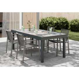 Ambia Garden ZÁHRADNÝ STÔL, kov, plast, 200/320/75/100 cm200/320/75/100 cm.