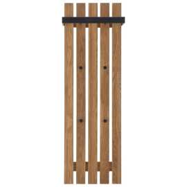 VEŠIAKOVÝ PANEL, prírodná farba, čierna, dub, 40/120/22 cm.