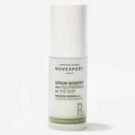 NOVEXPERT Whitening Booster Serum with green tea polyphenols.
