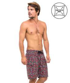 Pánske plavky 69SLAM FLOWER SKULL (SSNFKS-PM) 28.