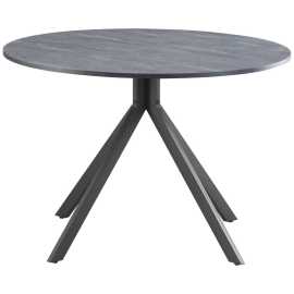 MID.YOU JEDÁLENSKÝ STÔL, sivá, 110/110/76 cm.