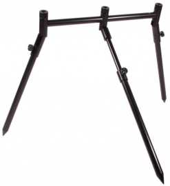 Sonik stojan xtractor 3 rod tri pod.
 Keď pripevníte centrálnu vidličku, môžete upravovať uhol, v ktorom tripod je.
 Špecifikácia: • Rýchlo postaviteľný tripod pre aktívnych rybárov • K dispozícii vo verzii na 2 a 3 prúty • Robustná 16/20 mm konštrukcia • Ľahká hliníková konštrukcia s pozi-lock upevnením • Sklápacie nožičky s prispôsobiteľným uhlom na centrálnej vidličke • Môžete použiť ako klasický buzzbar • Xtractor 2-Rod Tri-Pod hmotnosť: 325 g • Xtractor 3-Rod Tri-Pod hmotnosť: 415 g
