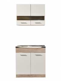 Kuchynská linka 80 lorna-drezová-dub šedý/biela - bez pracovnej dosky.

Dvierka horných skriniek sú presklené, skrinka obsahuje jednu vnútornú policu.

Dolná skrinka je vhodná pre drez, predovšetkým vďaka vnútornému priestoru a chýbajúcej časti chrbta, kadiaľ je možné priviesť vodu a odpad. DREZ NIE JE SÚČASŤOU LINKY.

Korpus kuchynskej linky tvorí lamino s hrúbkou 1,6cm.

 

Rozmery kuchynskej linky 80 Lorna-drezové bez pracovnej dosky sú 80x206,5x51,5cm (š, v, h).

 

Ďalšie kuchynské linky z kolekcie Lorna nájdete nižšie v súvisiacich produktoch.