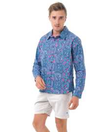 Pánska košile 69SLAM TRIPPY MUSHROOM LONG (MSLTRS-NV) S.