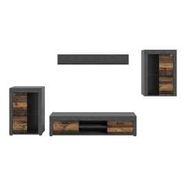 MID.YOU OBÝVACIA STENA, sivá, prírodná farba.