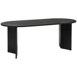 MID.YOU JEDÁLENSKÝ STÔL, akácia, čierna, 200/90/76 cm.