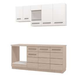 Kuchynská linka danya-biela,dub šedý - bez pracovnej dosky.

 

Horné skrinky sú vybavené mnohými vnútornými policami a zavesujú sa na stenu pomocou závesov umiestnených vo vnútri skriniek.

 

Spodná časť zostavy ponúka praktický úložný priestor v podobe drezovej skrinky s dvierkami a širokej skrinky s poličkami.

 

Korpusy skriniek sú vyrobené z kvalitného lamina a opatrené ABS hranou pre vyššiu odolnosť voči poškodeniu.

 

*ABS hrany = pásky slúžiace na olepenie a ochranu hrán nábytkových dosiek.

 

Kuchynská linka je dodávaná bez pracovnej dosky a bez drezu.

 

Hĺbka skriniek s pracovnou doskou je 60 cm.

 

Podobné produkty nájdete v súvisiacich produktoch nižšie.

 