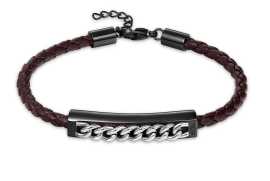 Police Originálny kožený náramok Fetter PEAGB0005207.