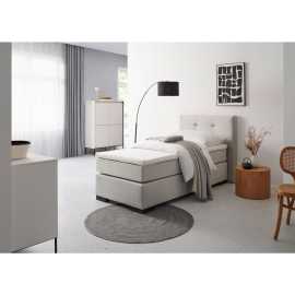 MID.YOU BOXSPRINGOVÁ POSTEĽ, 90/200 cm sivá.