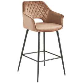 MID.YOU BAROVÁ STOLIČKA, čierna, taupe.