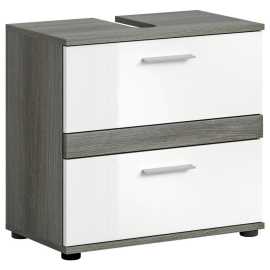 MID.YOU SKRINKA POD UMÝVADLO, biela s vysokým leskom, 60/57/34 cm.