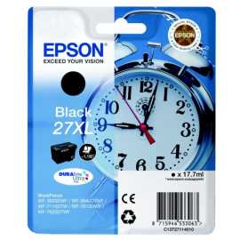 Epson T27114012, 27XL čierna (black) originálna cartridge.
Originálna cartridge = záruka priamo od výrobcu tlačiarne
100 % použitie v tlačiarni - spoľahlivá a bezproblémová tlač
Použitím originálnej náplne predlžujete životnosť tlačiarne
Overená špičková kvalita - jasný a čitateľný text, jemná grafika, kvalitnejšie obrázky
Použitie originálnej kazety ponúka rýchly a vysoký výkon a pritom stabilné výsledky = EFEKTÍVNA TLAČ
Jednoduchá inštalácia a údržba
Zabezpečujeme bezplatnú recykláciu originálnych náplní
Garancia Vašej spokojnosti s použitím našej originálnej náplne

Kód výrobcu: C13T27114012