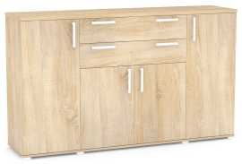 Komoda rea ottawa up 6 s výberom čela - dub bardolino.

 

Nábytok je vyrobený z kvalitnej laminovanej drevotrieskovej dosky a je dostupný v niekoľkých odtieňoch REA Standart.

 

Komoda Rea Ottawa Up 6 v odtieni dub bardolino má hrúbku hornej dosky 25 mm a ABS hranu 2 mm. Ostatné dosky majú hrúbku 16 mm a ABS hranu 0,5 mm.

Ostatné prvky modernej kolekcie nájdete nižšie, spoločne s ďalším súvisiacim tovarom.