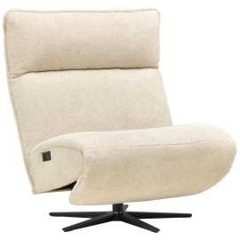 Chilliano KRESLO, textil, krémová.