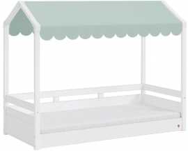 Domčeková posteľ so strieškou fairy ii - biela/zelená.

 

Bežná domčeková posteľ získa oveľa zábavnejší a originálnejší vzhľad so strieškou v zelenej farbe.

 

Posteľ je možné doplniť príslušenstvom z radu Fairy, napríklad zábranou, vankúšom na posteľ alebo organizačným boxom.

 

 

Rozmery domčekovej postele so strieškou Fairy II sú 95,3x167,5x213cm (š, v, h).

 

 

Všetky výrobky z kolekcie Fairy a vhodné matrace nájdete nižšie v súvisiacich produktoch.