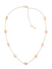 Calvin Klein Módne ružovo pozlátený náhrdelník Unique 35000124.