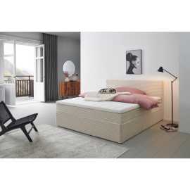 Livetastic AMERICKÁ POSTEĽ, 180/200 cm, krémová.