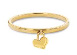 Calvin Klein Pôvabný pevný náramok z pozlátenej ocele Passion 35000599 6,1 cm.