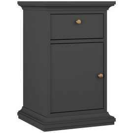 MID.YOU NOČNÝ STOLÍK, sivá, 43,6/69,6/40 cm.